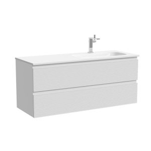 Тумба подвесная под раковину Sancos Folk FL120RW правая 120 см Bianco