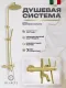 Душевая стойка Filarete Roun FL2020MG золото матовое