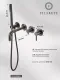 Смеситель для ванны Filarete Roun FL2122BG графит