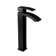 Смеситель для раковины Filarete Waterfall FL6010BL чёрный матовый
