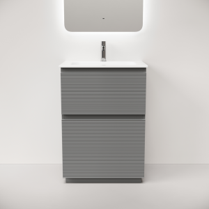 Тумба напольная под раковину Sancos Folk Floor FL60FES 60 см Ergraut soft
