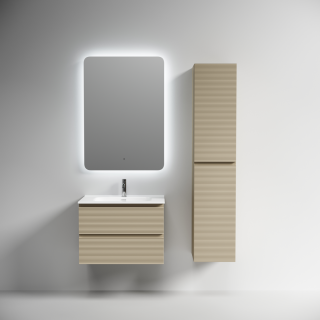 Тумба подвесная под раковину Sancos Folk FL70CP 70 см капучино