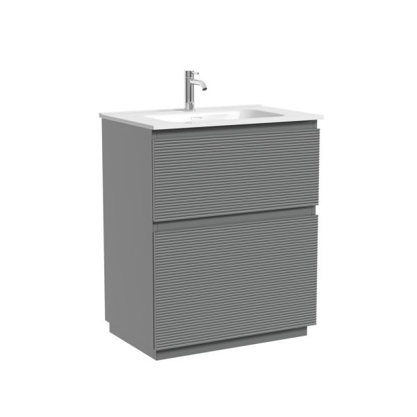Тумба напольная под раковину Sancos Folk Floor FL70FES 70 см Ergraut soft