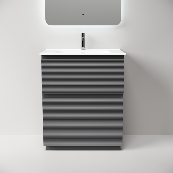 Тумба напольная под раковину Sancos Folk Floor FL70FGS 70 см Grey soft