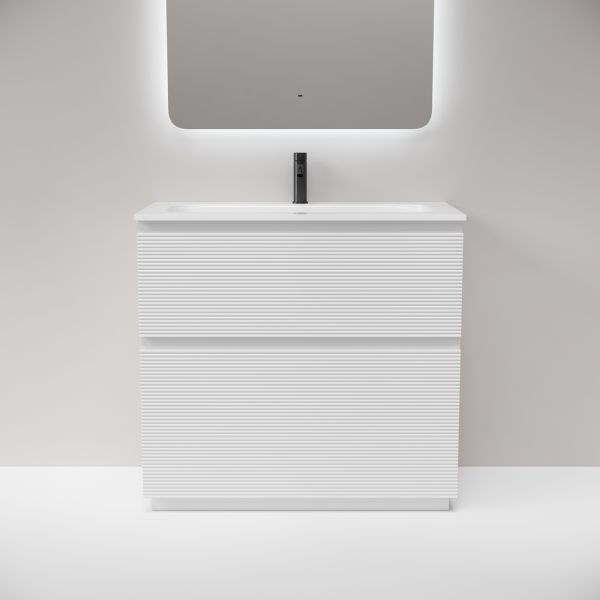 Тумба напольная под раковину Sancos Folk Floor FL90FW 90 см Bianco