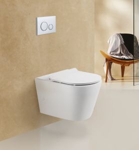 Унитаз подвесной BelBagno Flay-R BB053CHR
