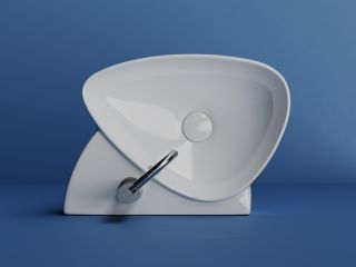Раковина подвесная Ceramicanova Элемент (Element) CN5049 50 см белый