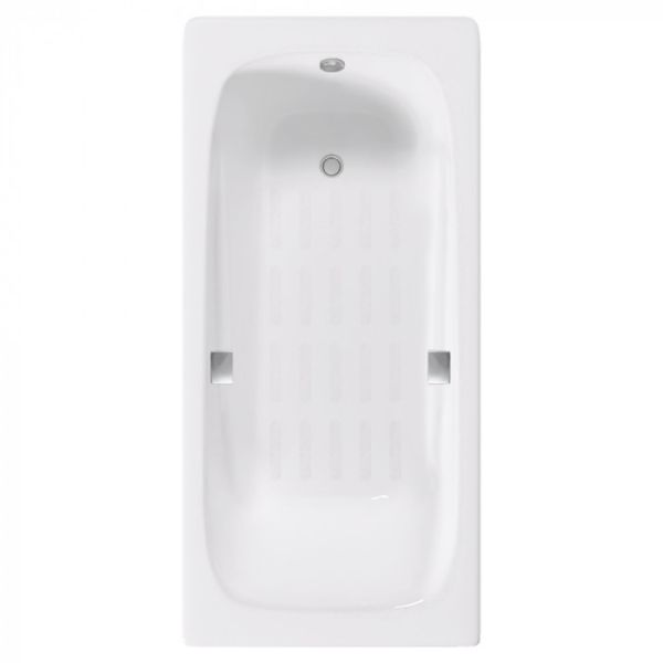 Ванна чугунная Delice Flex DLR230632R-AS 180х85 с отверстиями под ручки и антискользящим покрытием