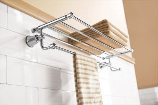 Полка для полотенец, хром Cezares CZR-F-8980