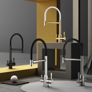 Смеситель для кухни Raglo R81.63.09 с подключением фильтра графит Смеситель для кухни Raglo R81.63.09 с подключением фильтра графит