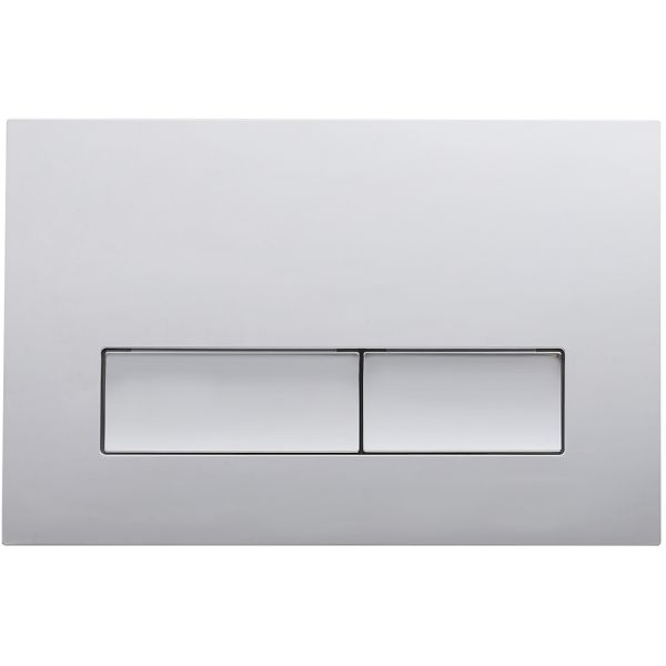Кнопка смыва Veconi FLUSH V1, FLV1-C, 240х162х9, пластик, хром глянец