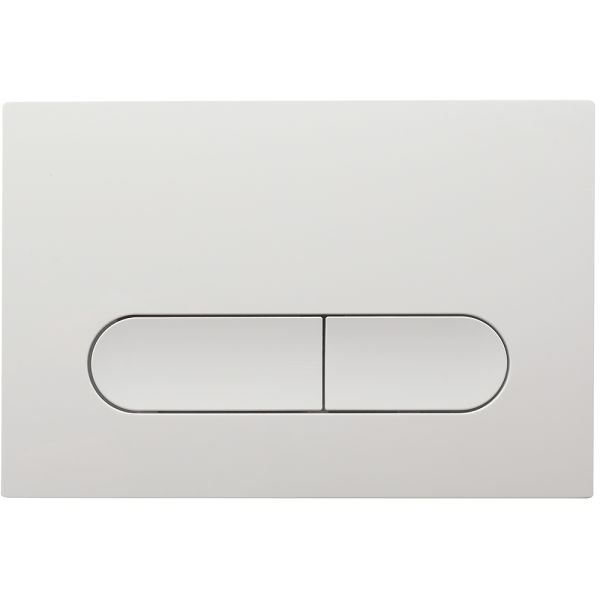 Кнопка смыва Veconi FLUSH V3, FLV3-W, 240х162х9, пластик, белый глянец