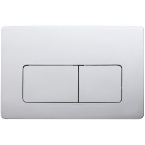Кнопка смыва Veconi FLUSH V5, FLV5-C, 240х162х9, пластик, хром глянец