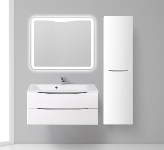 Шкаф-колонна BelBagno подвесной правосторонний 40x150см Bianco Lucido FLY-MARINO-1500-2A-SC-BL-P-R Шкаф-колонна BelBagno подвесной правосторонний 40x150см Bianco Lucido FLY-MARINO-1500-2A-SC-BL-P-R