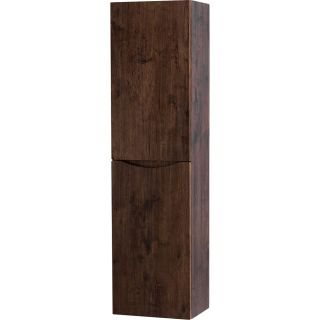 Шкаф-пенал подвесной BelBagno с двумя расп. дверцами с доводчиками, с двумя полками, левост-ний, Nero Lucido, 400x300x1500, FLY-MARINO-1500-2A-SC-NL-P-L черный глянец