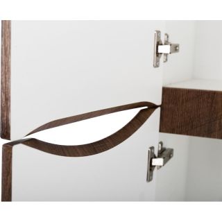 Шкаф-пенал подвесной BelBagno с двумя расп. дверцами с доводчиками, с двумя полками, левост-ний, Nero Lucido, 400x300x1500, FLY-MARINO-1500-2A-SC-NL-P-L черный глянец