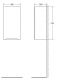 Шкаф BelBagno подвесной правосторонний 40x75см Bianco Lucido FLY-MARINO-750-1A-SC-BL-P-R