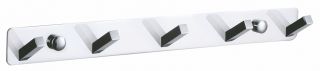 Вешалка с пятью крючками для ванной Wonzon & Woghand WW-9385-5 хром Вешалка с пятью крючками для ванной Wonzon & Woghand WW-9385-5 хром