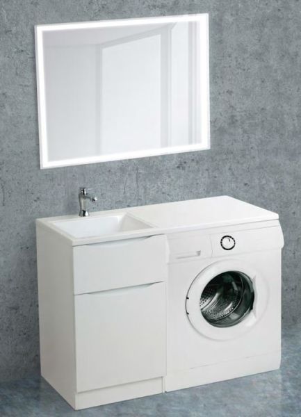 Тумба под раковину BelBagno напольная 60x85см Bianco Lucido LAVANDERIA-580/1200-2C-PIA-BL Тумба под раковину BelBagno напольная 60x85см Bianco Lucido LAVANDERIA-580/1200-2C-PIA-BL