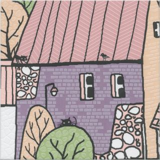 Плитка Kerama Marazzi OS\A225\5009 Декор Городок 2 матовый 20x20x0,69