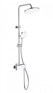 Душевая стойка Wonzon & Woghand Muse Corno WW-B3110-CR с термостатом хром Душевая стойка Wonzon & Woghand Muse Corno WW-B3110-CR с термостатом хром