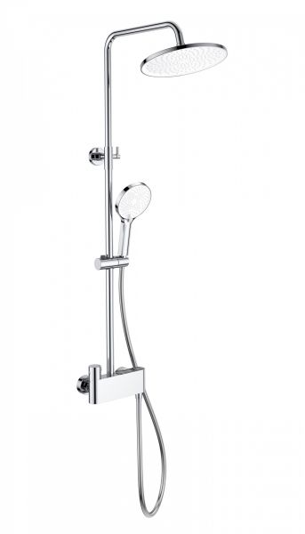 Душевая стойка Wonzon & Woghand Muse Corno WW-B3110-CR с термостатом хром