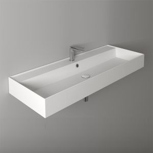 Раковина SIMAS AGILE AG121 bi*1  белая 121 см