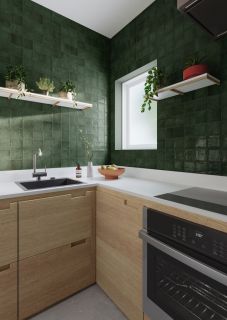 Керамогранит Gayafores Деко Амарис Плюс зеленый 89045, 32x62,5 (1,00)