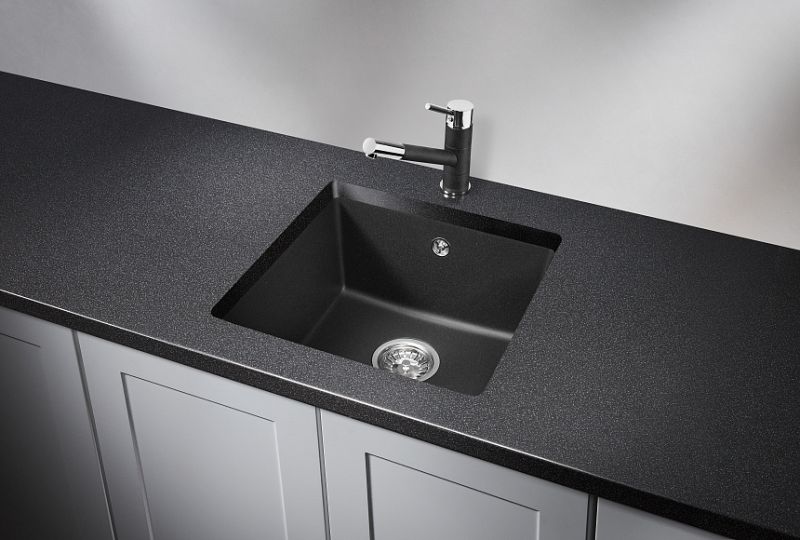 Мойка кухонная Granula 4451, ЧЁРНЫЙ