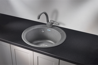 Мойка кухонная Granula Standart 4802, ГРАФИТ Мойка кухонная Granula Standart 4802, ГРАФИТ