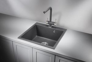 Мойка кухонная Granula 5102, ГРАФИТ