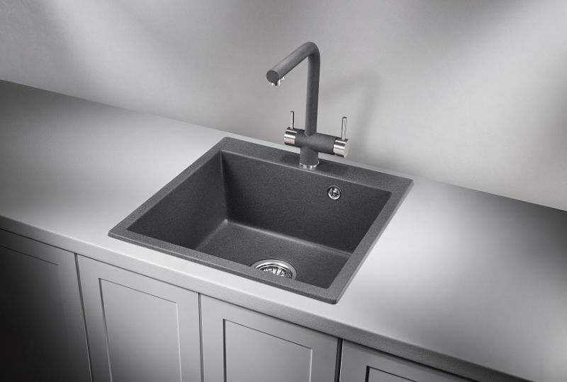 Мойка кухонная Granula 5102, ГРАФИТ