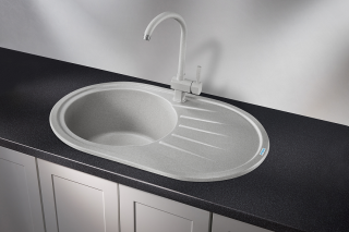 Мойка кухонная Granula Standart 7601, БАЗАЛЬТ Мойка кухонная Granula Standart 7601, БАЗАЛЬТ
