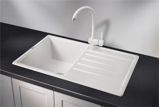 Мойка кухонная Granula Standart 7602, БЕЛЫЙ Мойка кухонная Granula Standart 7602, БЕЛЫЙ