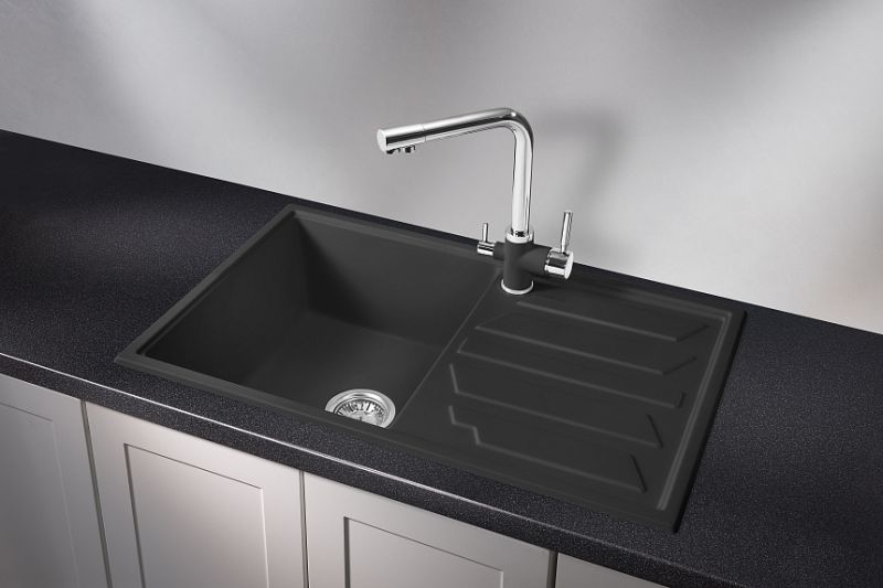 Мойка кухонная Granula 8002, ТУРМАЛИН