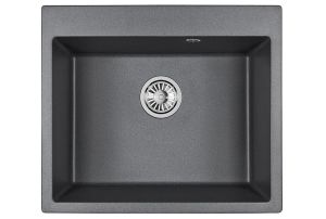 Мойка кухонная Granula 6001, ГРАФИТ
