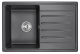 Мойка кухонная Granula Standart 7602, ЧЁРНЫЙ