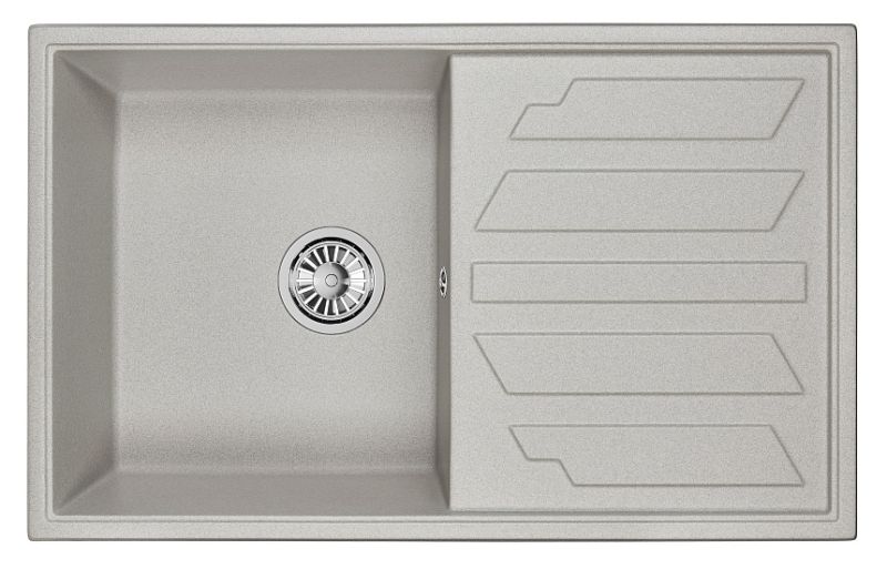 Мойка кухонная Granula 8002, БАЗАЛЬТ