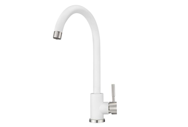 Смеситель для кухни Granula Standart ST-4031, БЕЛЫЙ Смеситель для кухни Granula Standart ST-4031, БЕЛЫЙ