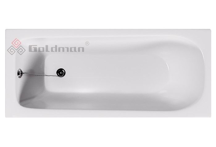 Ванна чугунная Goldman Real RL15070 150x70см с ножками