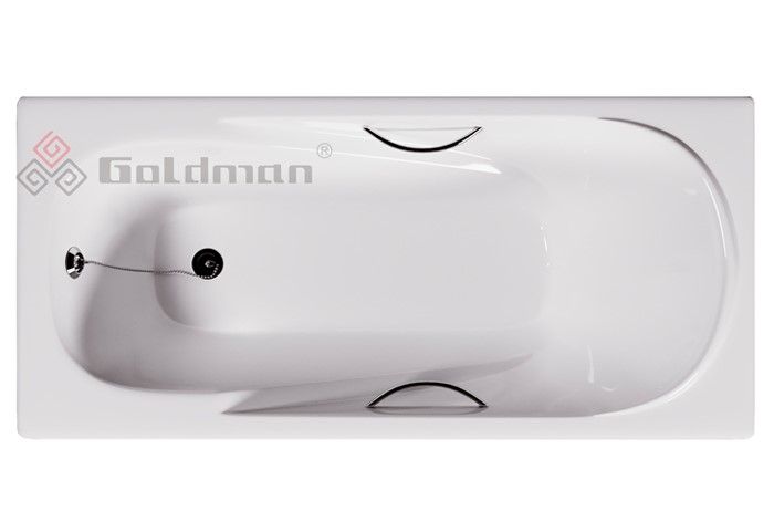Ванна чугунная Goldman Elegant EG15075 150x75см с ножками