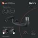 Смеситель для ванны IDDIS Twist Push Control TWIBLBTi02WA чёрный матовый