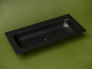 Раковина Ceramicanova Грация (Grace) CN7013MBwx 101 см чёрный матовый