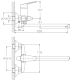 Смеситель для ванны Haiba HB2216 хром