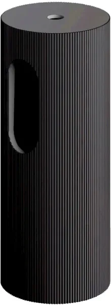 Пьедестал для раковины Armadi Art Sole Corian 801-Base-Rib-A антрацит