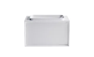 Тумба с раковиной Astra-Form Фрейм 4631177713859 80 см белый матовый