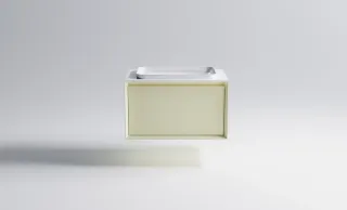 Тумба с раковиной Astra-Form Фрейм 4631177713774 70 см бежевый матовый