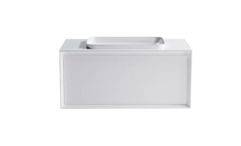 Тумба с раковиной Astra-Form Фрейм 4631177713910 90 см белый матовый