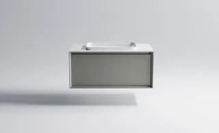 Тумба с раковиной Astra-Form Фрейм 4631177713941 100 см серый матовый