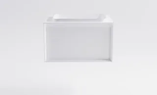 Тумба с раковиной Astra-Form Фрейм 4631177715235 70 см белый  матовый